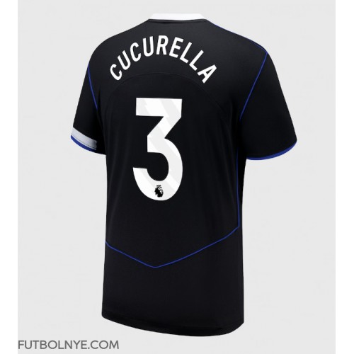 Camiseta Chelsea Marc Cucurella #3 Tercera Equipación 2025-26 manga corta